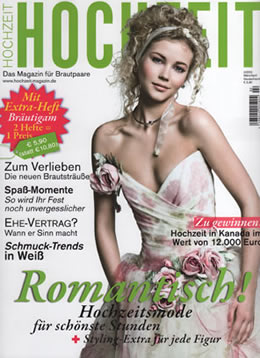 nina B. Modedesign - Designerin Nina Biernath im Magazin Hochzeit